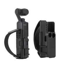 Per DJI OSMO Pocket 3 Sunnylife Fascia per mano Telaio protettivo Copertura per maniglia prolunga per scarpa fredda (Nero)