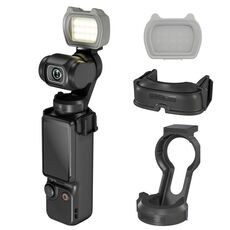 Per DJI Pocket 3 STARTRC Cat-ears Kit luce di riempimento magnetica con clip di supporto (grigio)