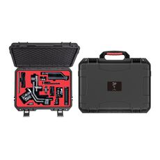 Per DJI RS4/RS4 Pro STARTRC ABS impermeabile antiurto scatola di immagazzinaggio portatile (nero)