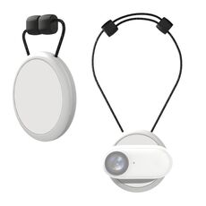 Per Insta360 GO 3 PULUZ Supporto pendente magnetico Tracolla a sgancio rapido (Bianco)