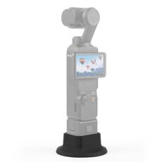Per DJI Osmo Pocket 3 PULUZ Dock in silicone Staffa base di ricarica da tavolo (Nero)