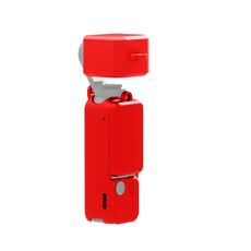 Per DJI OSMO Pocket 3 PULUZ 3 in 1 set di custodie in silicone (rosso)