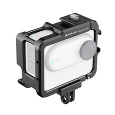 Per Insta360 GO 3 PULUZ Custodia per batteria per fotocamera Telaio protettivo in lega di alluminio (nero)