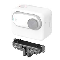Per Insta360 GO3 PULUZ Supporto base magnetica a sgancio rapido in ABS (nero)