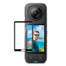 Per Insta360 X4 PULUZ 9H 2.5D Pellicola in vetro temperato con schermo curvo HD (trasparente)