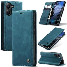 Per Xiaomi Poco X7 Pro CaseMe 013 Custodia per telefono in pelle con flip orizzontale multifunzionale (blu)