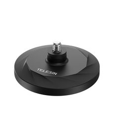 Base magnetica TELESIN con interfaccia da 1/4 di pollice per fotocamera DJI Pocket 3 / Insta360 e smartphone senza base a ventosa