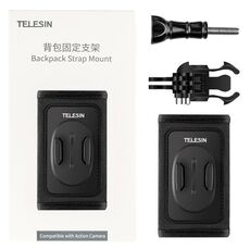 Supporto per staffa per tracolla per zaino TELESIN per accessori GoPro Hero / Insta360 / SJCAM / DJI, specifiche: set A