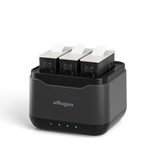 Sedile di ricarica per caricabatteria AMagisn per GoPro HERO12 Nero /11 Nero /10 Nero /9 Nero