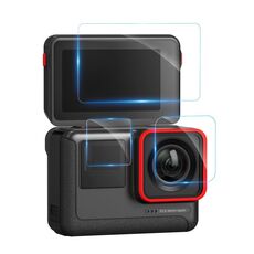 3 in 1 per Insta360 ACE aMagisn adesivi protettivi con pellicola temperata accessori per fotocamere sportive