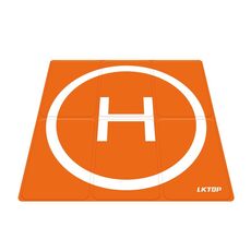 LKTOP Tappetino di atterraggio universale per drone da 65 cm Tappetino di lancio per aerei RC pieghevole impermeabile su entrambi i lati