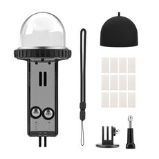 Per DJI Osmo Pocket 3 BRDRC Custodia impermeabile da 40 m di profondità Custodia subacquea (maniglia nera)