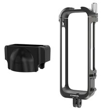 Per Insta360 X4 CYNOVA Gabbia per conigli in metallo + set copriobiettivo Accessori protettivi (nero)