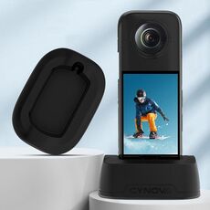 Per Insta360 X4 CYNOVA Base in silicone Supporto verticale Supporto da tavolo