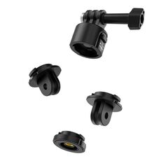 TELESIN CQM-001 Kit adattatore universale a sgancio rapido magnetico per fotocamere sportive (nero)