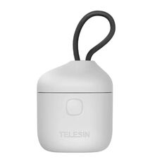 TELESIN GP-BTR-904-GY Scatola di ricarica per batteria di accumulo per GoPro HERO12 Black / HERO11 Black / HERO10 Black / HERO9 Black (scatola di ricarica Allin)