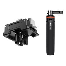 Per DJI OSMO Pocket 3 Adattatore di montaggio a sgancio rapido per base di ricarica della fotocamera con foro da 1/4 di pollice, specifiche: con treppiede