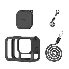 Per GoPro HERO13 Black Custodia protettiva in silicone AMagisn (nero)