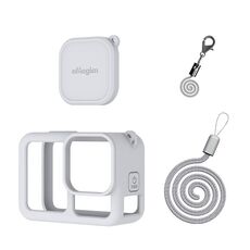 Per GoPro HERO13 Black Custodia protettiva in silicone AMagisn (grigio chiaro)