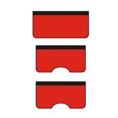3 pezzi/set riparazione auto parafango manutenzione lavato in pelle protettiva pad, dimensioni: grande (rosso)
