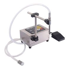 HECHEN CA10A Macchina riempitrice quantitativa multifunzionale ad induzione liquida a testa singola intelligente piccola automatica ad alto flusso da 3,0 litri (spina USA)