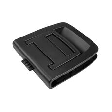 Per BMW X5 E70 / X6 E71 E72 Maniglia per bagagliaio, piastra inferiore del cofano del bagagliaio, maniglia interna 51479120283 (senza foro per serratura, nero)