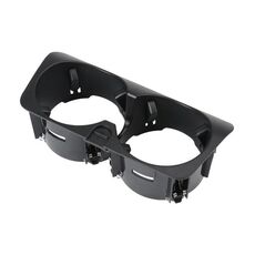 Per Mercedes-Benz Classe C W205 / GLC W253 / Classe E W213 Portabicchieri per console centrale 2056802391, Stile: Nero