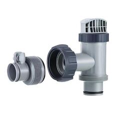 Connettore per tubo flessibile valvola stantuffo piscina compatibile con pompa filtro Intex 28635EG 28633EG, specifiche: valvola stantuffo + adattatore modello B