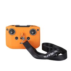Per DJI Neo / Mini 4 Pro / RC-N3 / RC-N2 / RC-N1 Sunnylife Controller Custodia protettiva in silicone con tracolla (arancione)