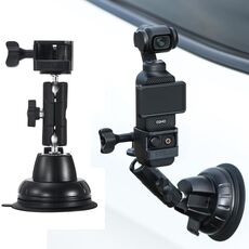 Per DJI OSMO Pocket 3 STARTRC Supporto adattatore di espansione con ventosa (nero)
