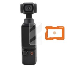 Per DJI Osmo Pocket 3 Sunnylife Pellicola protettiva in vetro temperato antiriflesso AR con localizzatore di pellicola