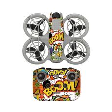 Adesivo protettivo per il corpo del telecomando del drone DJI Neo (Graffiti Boom)