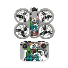 Per adesivo protettivo per telecomando DJI Neo Drone Body (occhi grunge)
