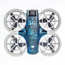 Per adesivi protettivi per il corpo del drone DJI Neo (Snake Scale Blue)