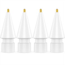 C04L 4 pezzi / set 1,95 mm pennini di ricambio capacitivi per Apple Pencil 2 / 1 (bianco)