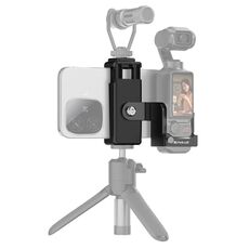 Per DJI OSMO Pocket 3 PULUZ Supporto adattatore per morsetto di espansione per telefono con telaio protettivo (nero)
