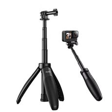 TELESIN Mini Selfie Stick Treppiede a sgancio rapido 15-40 cm Staffa regolabile per fotocamera sportiva