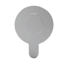 Per DJI OM 4 / OM 4 SE / OM 5 / OM 6 Staffa cardanica Magsafe Supporto magnetico in lega di alluminio (Argento)