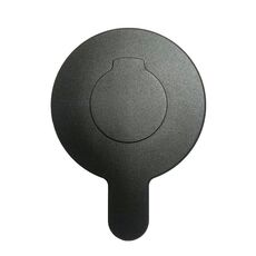Per DJI OM 4 / OM 4 SE / OM 5 / OM 6 Staffa cardanica Supporto magnetico in lega di alluminio Magsafe (nero)