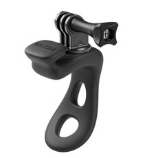 TELESIN Supporto per Action Camera in Silicone Regolabile Mini Staffa Flessibile per GoPro HERO / Insta360 / DJI Action Camera (Nero)