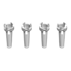 Per DJI Neo Drone BRDRC Carrello di atterraggio Supporto per carrello di atterraggio rialzato Accessori per gambe (grigio)