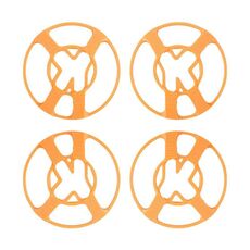 Per DJI Neo CQT Drone Landing Scratch Protective Cover Previene i graffi delle dita Protective Cover Accessori, Colore: Arancione superiore