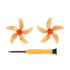 1 paio per DJI Neo RCSTQ Drone 5 pale lama di ricambio a sgancio rapido (arancione)