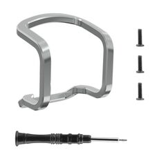 Per DJI Neo BRDRC Metal Bumper Crash Bar Drone Gimbal Lens Protection Bracket Accessori (Argento)