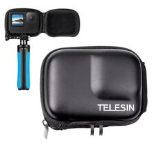 TELESIN Sports Camera Mini EVA Borsa protettiva per GoPro HERO12 Nero /11 Nero /10 Nero /9 Nero (Nero)