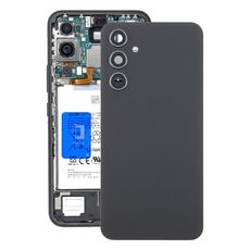 Per Samsung Galaxy A54 SM-A546B Cover posteriore batteria con copriobiettivo fotocamera (nero)
