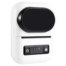 Stampante termica per etichette Bluetooth PT260 50 mm/s 203 DPI, larghezza di stampa 57 mm per uso commerciale e d'ufficio (bianco)