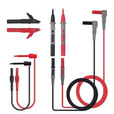 4mm Banana Jack Multimetro Penna di Prova Universale Set di Sonda con Morsetto a Coccodrillo (BC0006001100)