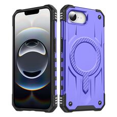 Per iPhone 16e Straship MagSafe TPU Hybrid PC Phone Case (viola)
