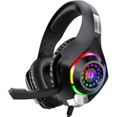 KOTION EACH GS410 Microfono omnidirezionale con riduzione del rumore? Cuffia, lunghezza: circa 1,9 m (nero)